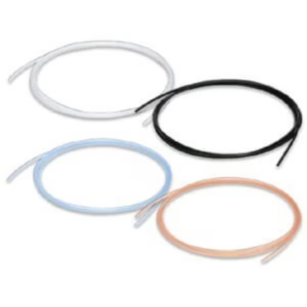 Fluoropolymer Tubing, OD 6mm, ID 4mm, Red, SMC, Mfr# TLM0604R-20