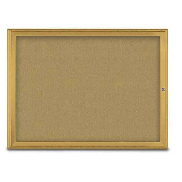 Single Door Radius Corkboard, 48