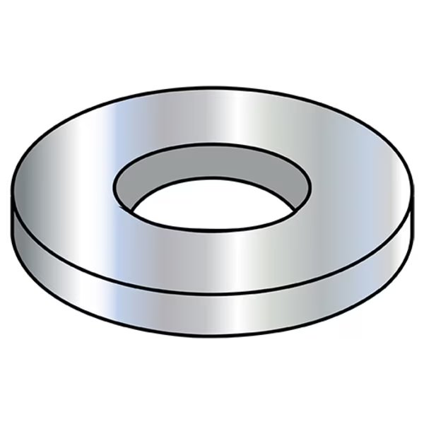 Flat Washer, Fits Bolt Size 1/4 in , Steel Zinc Plated Finish, 2500 PK, EnjoyTool select, Mfr# 14WFBR