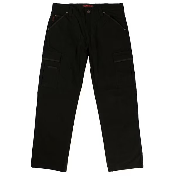 Flex Duck Cargo Pant, Black, 36, TOUGH DUCK, Mfr# WP011