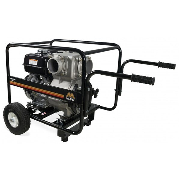 Trash Pump, 389cc Honda Engine, Mi-T-M, Mfr#: WTP-T04-0MGH
