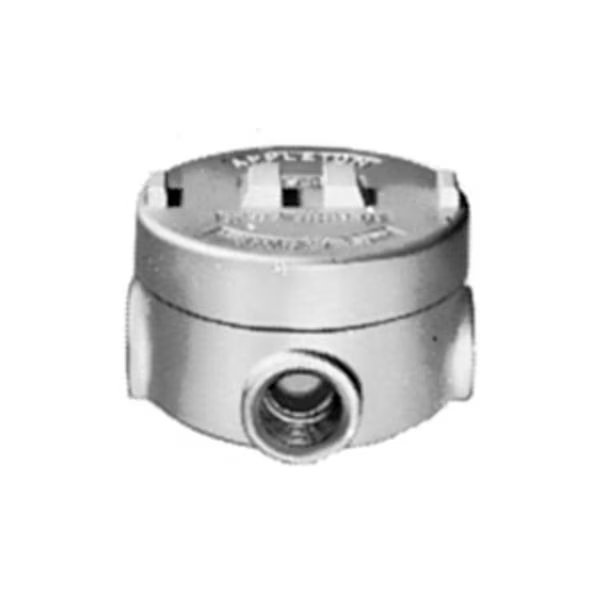 Conduit Outlet Body, XAT, 1/2 In., Appleton Electric, Mfr#: GRUE50-A