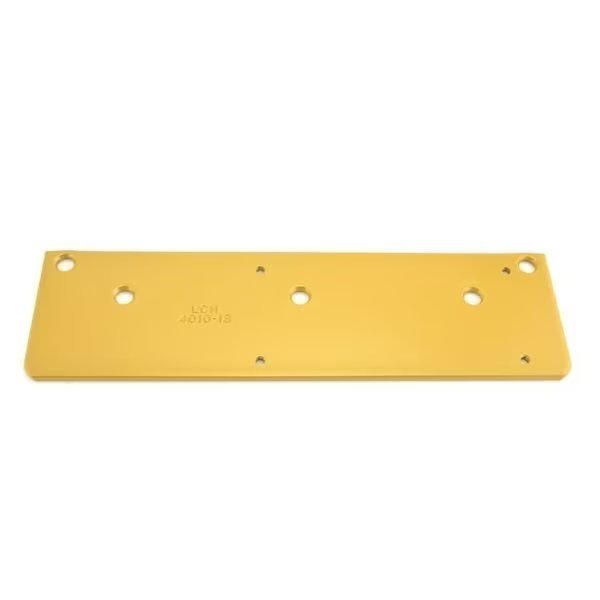 Sprayed Brass Plate 401018SB, LCN, Mfr# 401018BRASS
