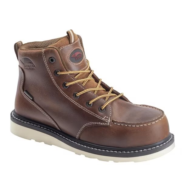 Size 7.5 WEDGE CN PR, MENS PR, AVENGER SAFETY FOOTWEAR, Mfr# A7507-7.5W