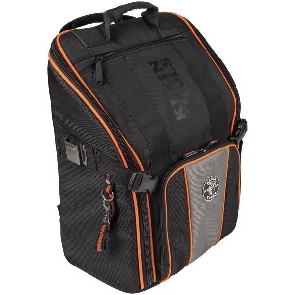 Tradesman Pro™ Tool Station Tool Bag Backpack with Work Light, KLEIN TOOLS, Mfr# 55655