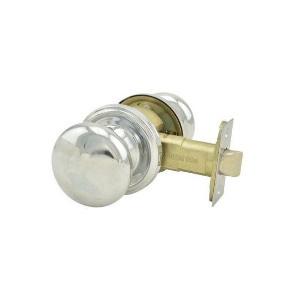 Impresa Passage Lock ADJ Latch and Full Lip Strike Bright Chrome, Weslock, Mfr#: 00600I6I6SL20