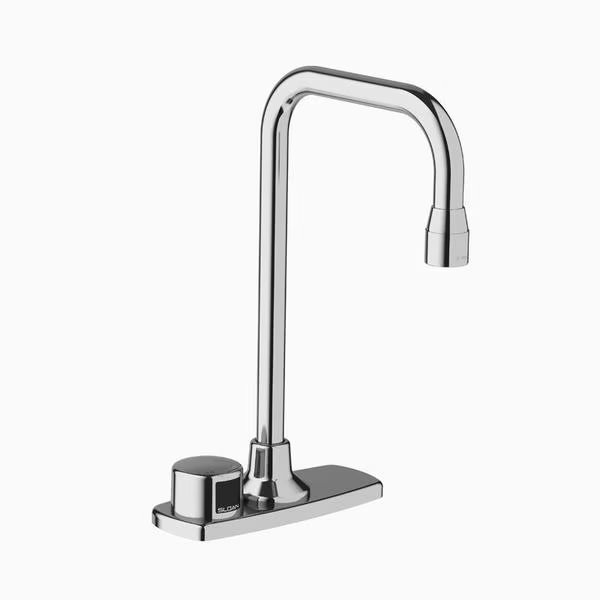 Sensor-Activated, Commercial Kitchen Faucet, Sloan, Mfr#: ETF700-4-PLG-CP-1.5-GPM-SHR-S-FCT