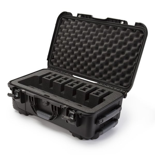 Case with Foam 6Up, Black, Nanuk Cases, Mfr#: 935S-080BK-0A0-16708