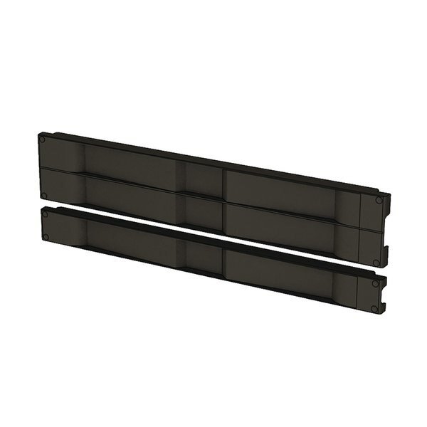 Tool-Less, Snap-In, Blanking Panels For, NVENT HOFFMAN, Mfr# D19BPT2RU