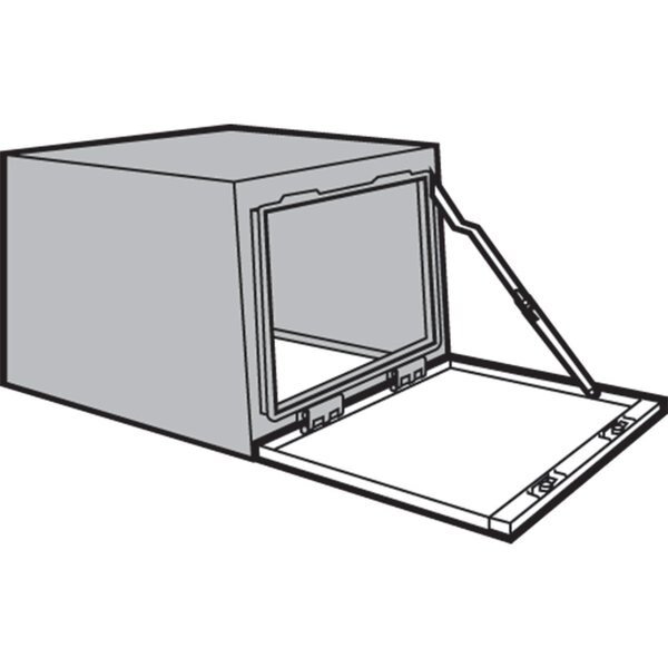 Doors for Upper Front of PROLINE™ Sloped Fronts, fits 507/682x1200mm, , NVENT HOFFMAN, Mfr# PDS512F