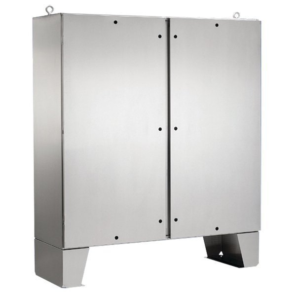 General Purpose Two-Door with Quarter-Tu, Nvent Hoffman, Mfr#: A72H6018SSLPQT