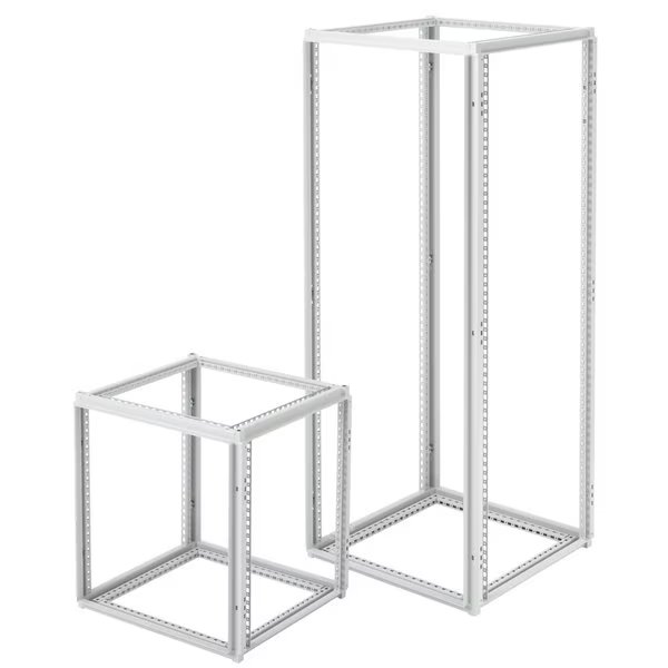 Single-Bay Frames, 1400x800x800mm, Lt Gray, Steel, Nvent Hoffman, Mfr#: PF1488