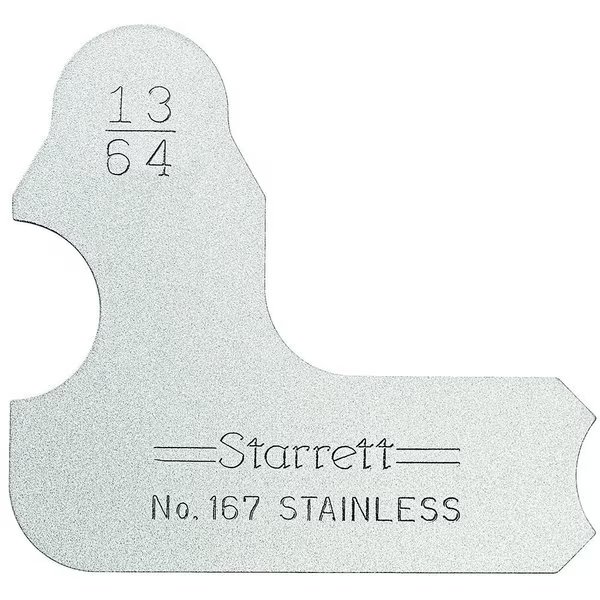 Radius Gage, Starrett, Mfr#: 167-13/64