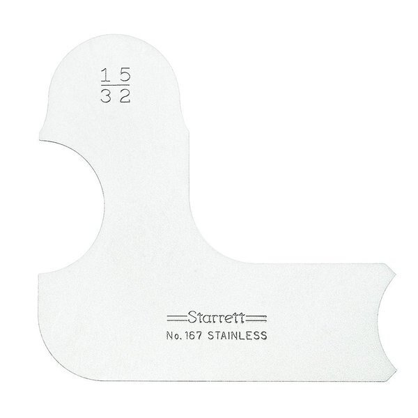 Radius Gage, Starrett, Mfr#: 167-15/32