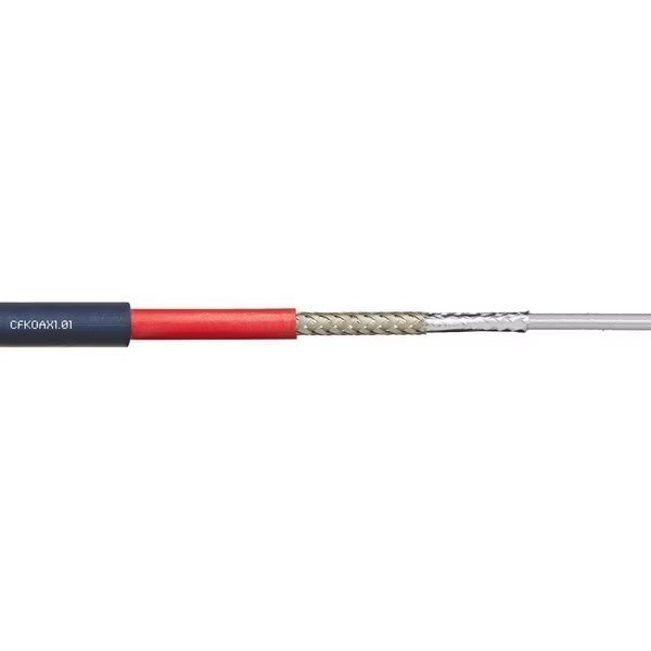 Coaxial Cable, TPE, 500 V, 0.18 in, Blue, CHAINFLEX, Mfr# CFKOAX1-01