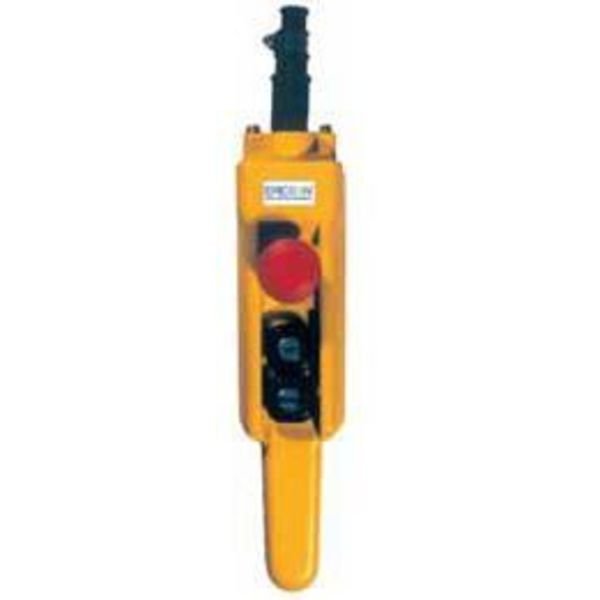 PENDANT STATION 2 BTN 3SP PLUS E-STOP, Ericson, Mfr#: 5503-PG-3