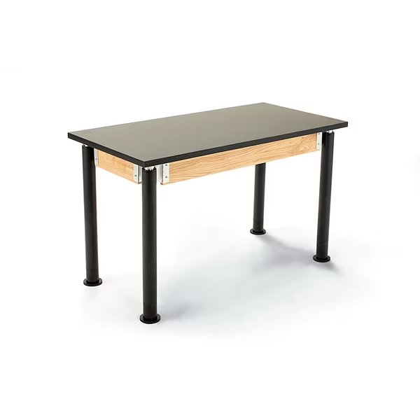 Rectangle Height Adjust Science Lab Table, 30