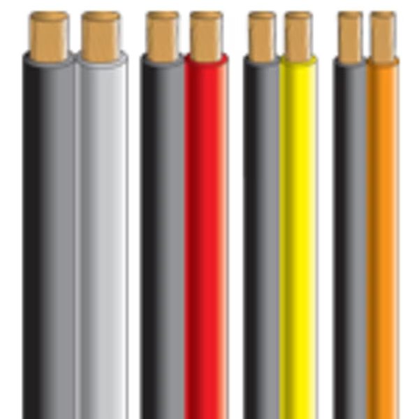 Red/Black Jumper Cable, 2 ga, QUICKCABLE, Mfr# 204104-100