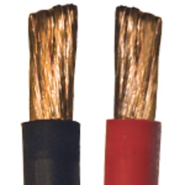 Black Ul Welding Cable, 2/0,250 ft., Quickcable, Mfr#: 203107-250