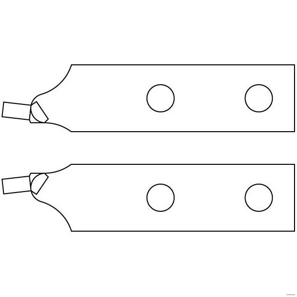 Spare Tips, 2, Straight, D 3.5mm, Gedore, Mfr#: E-8000 A 5