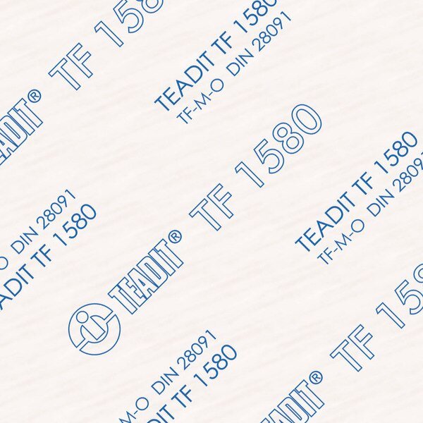 Restructured PTFE gasket sheet, TEADIT, Mfr# TEALON TF1580
