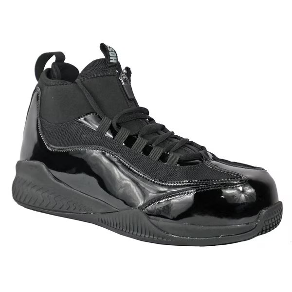 Hoss Mens Full Court Black Patent Compo, HOSS BOOT CO, Mfr# 50147