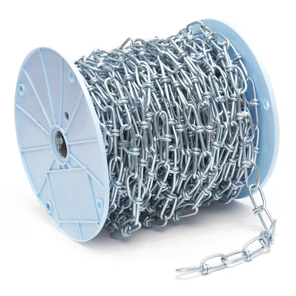 2/0 x 100 ft. Tenso Chain - Zinc Plated, Kingchain, Mfr#: 515522