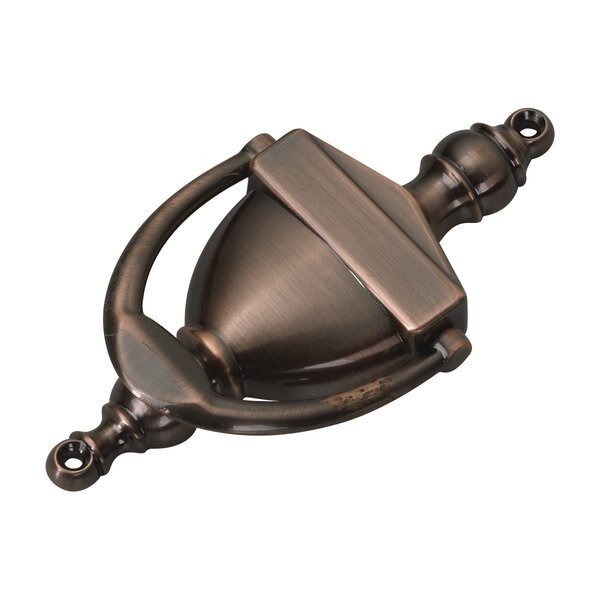 6 14inch 159 mm Door Knocker, Antique Brushed Copper, Richelieu, Mfr#: 103ACBR