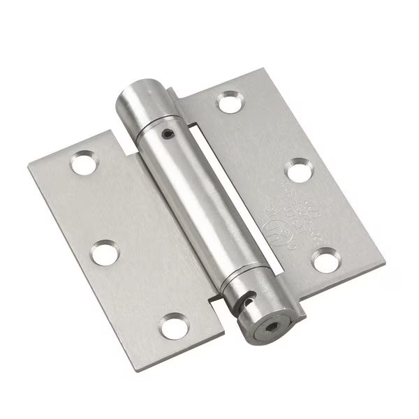 3 12inch 89 mm Full Mortise Adjustable Spring Hinge, Brushed Nickel, Richelieu, Mfr#: 5821NBB1