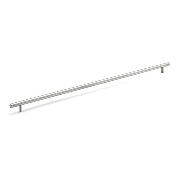 28-1/8 in. (714 mm) Center-to-Center Brushed Stainless Steel Contemporary Drawer Pull, Richelieu Hardware, Mfr#: BP3487714170