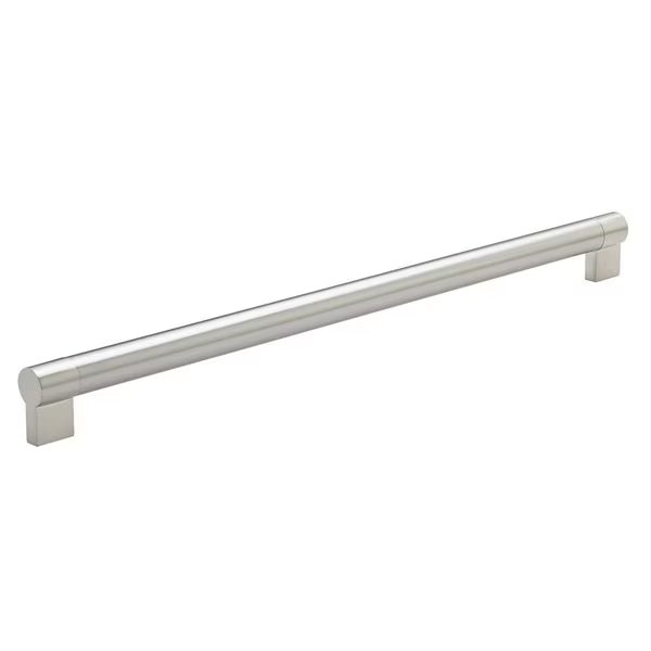 17-5/8 in. (448 mm) Center-to-Center Brushed Nickel Contemporary Drawer Pull, Richelieu Hardware, Mfr#: BP500448195