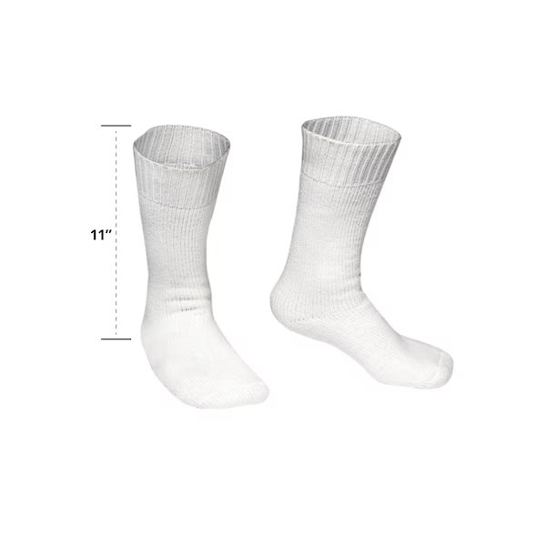 Wick Socks White S/M, Refrigiwear, Mfr#: 0033RWHTSMD