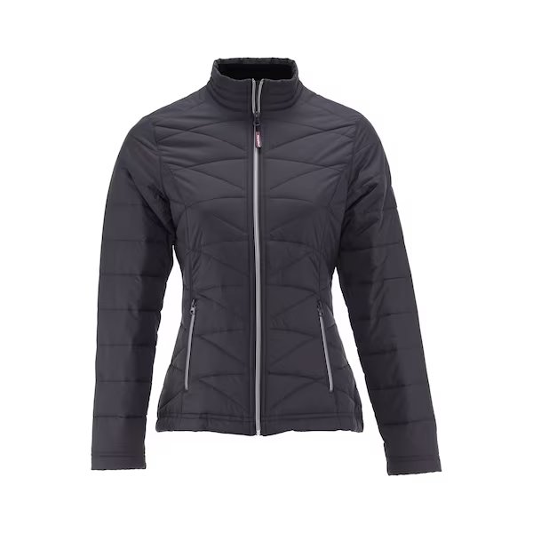 Women’s Quilted Jacket Black 2XL, Refrigiwear, Mfr#: 0423RBLK2XL