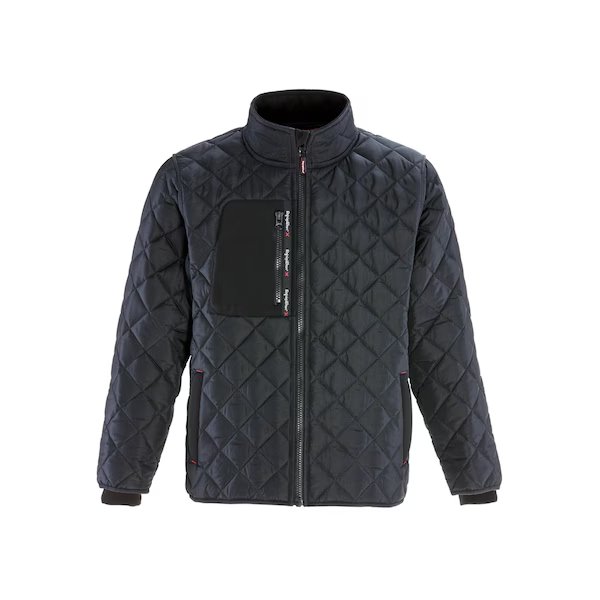 Diamond Quilted Jacket Black Lar, REFRIGIWEAR, Mfr# 0444RBLKLAR