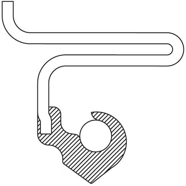 Auto Trans Torque Converter Seal, 4072N, National, Mfr#: 4072N