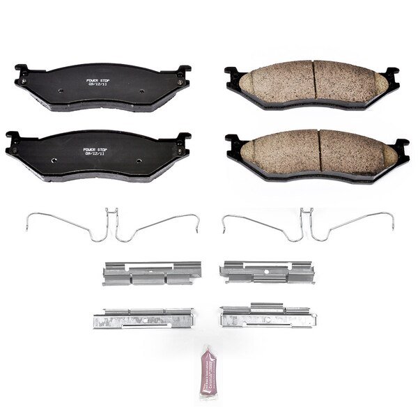 Z17 Evolution Plus Disc Brake Pad - Rear, 17-1066, Powerstop, Mfr#: 17-1066