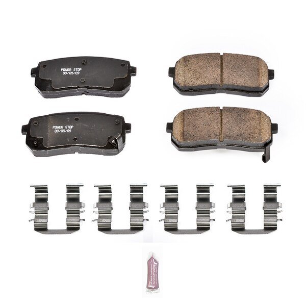 Z17 Evolution Plus Disc Brake Pad - Rear, 17-1302, Powerstop, Mfr#: 17-1302