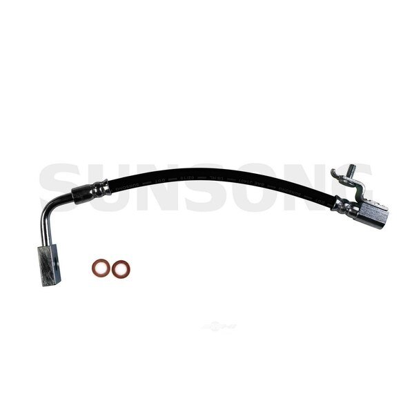 Brake Hydraulic Hose, 2204332, Sunsong, Mfr#: 2204332