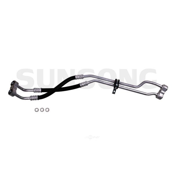 Engine Oil Cooler Hose Assembly, 5801012, Sunsong, Mfr#: 5801012