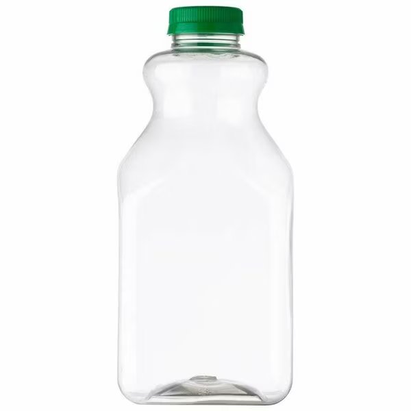 59 Oz Pet Pinch Clear, Square, 43Tamper Evident, Juice, W/ Green P/P Tamper Evident Closure, Tricorbraun, Mfr#: 141692