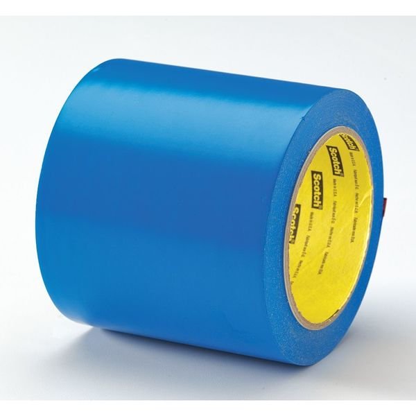 Marking Tape, 4In W, 108 ft. L, Black, PK8, 3M, Mfr# 03118