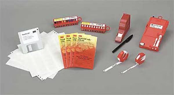 Wire Marker Book, Preprintd, Slf-Adhes, PK5, SPB-11, 3M, Mfr# SPB-11