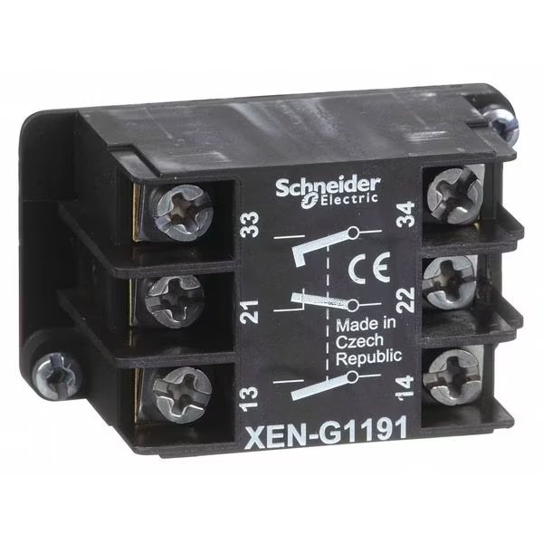Pendent Contact Block, 1NC+2NO EarlyClose, Schneider Electric, Mfr#: XENG1191