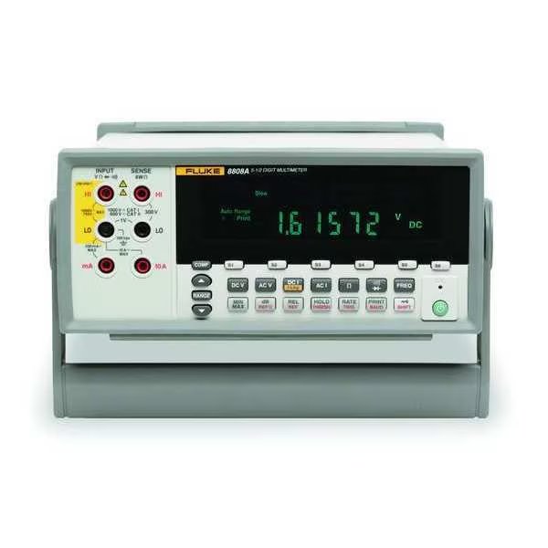 Digital Bench Multimeter, Fluke, Mfr#: Fluke-8808A 120V