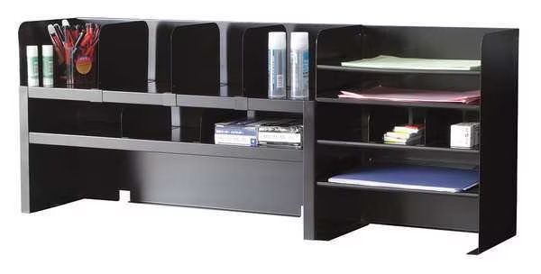 Desktop Organizer, 13 Compartment, Blk, EnjoyTool Select, Mfr#: 2KEJ8