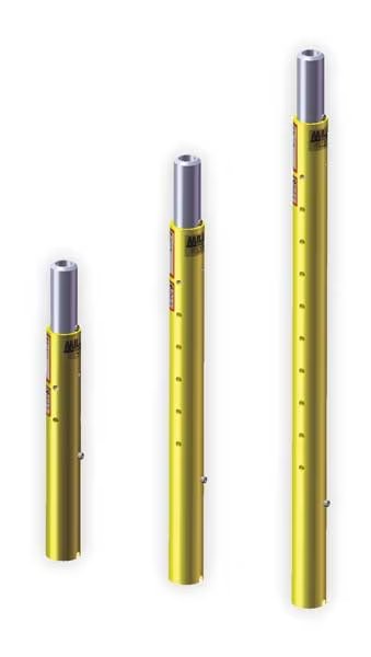 DuraHoist Lower Mast Extension, 45 In, HONEYWELL MILLER, Mfr# DH-22/45