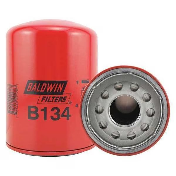 Oil Filter, Spin-On, Full-Flow, Baldwin Filters, Mfr#: B134