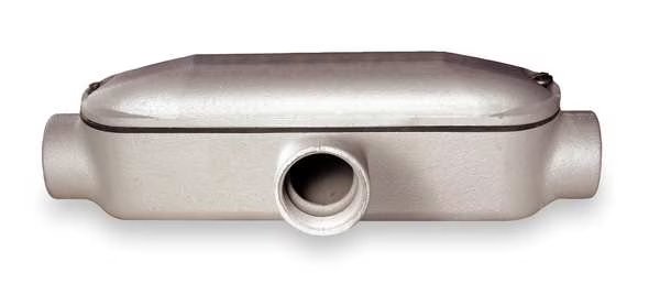 Conduit Outlet Body, Iron, T, 1 In., KILLARK, Mfr# MOT-3M