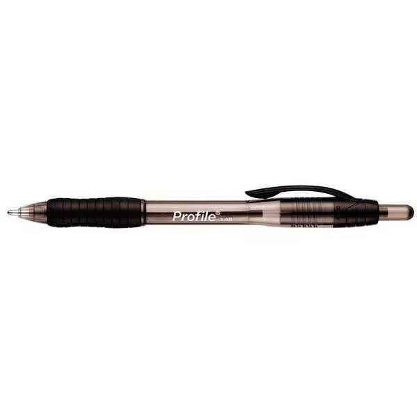 Retractable Ballpoint Pen, 1.4 mm, Black PK12, PAPER MATE, Mfr# 89465