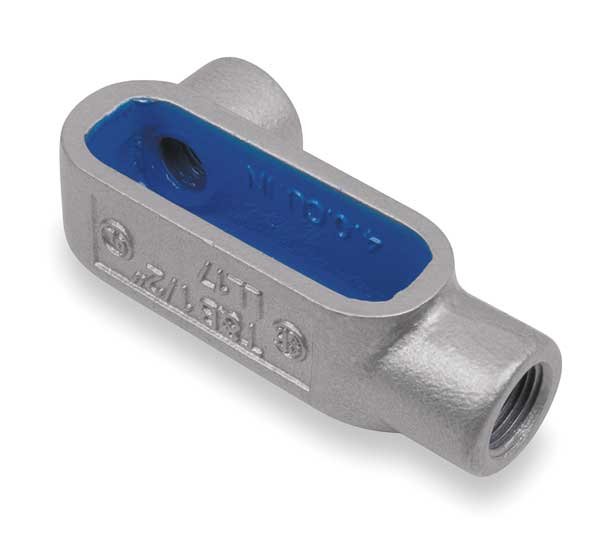 Conduit Outlet Body, Iron, LL, 1-1/2 In., ABB INSTALLATION PRODUCTS, Mfr# LL57